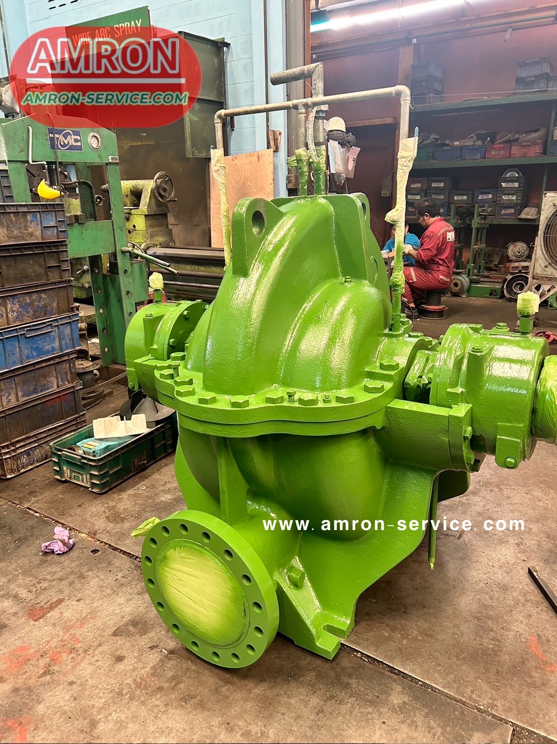 Overhaul-Pump,โอเวอร์ฮอลปั๊มน้ำ,ปั๊มลม,Repair-Water-Pump,Air-Compressor,โอเวอร์ฮอลเครื่องจักร,โอเวอร์ฮอลมอเตอร์,มอเตอร์เกียร์,Overhaul-Generator-Rewinding-motor,ShutDown Maintenance,รับบาลานซ์ใบพัด,รับบาลานซ์โรเตอร์,รับบาลานซ์ลูกกลิ้ง