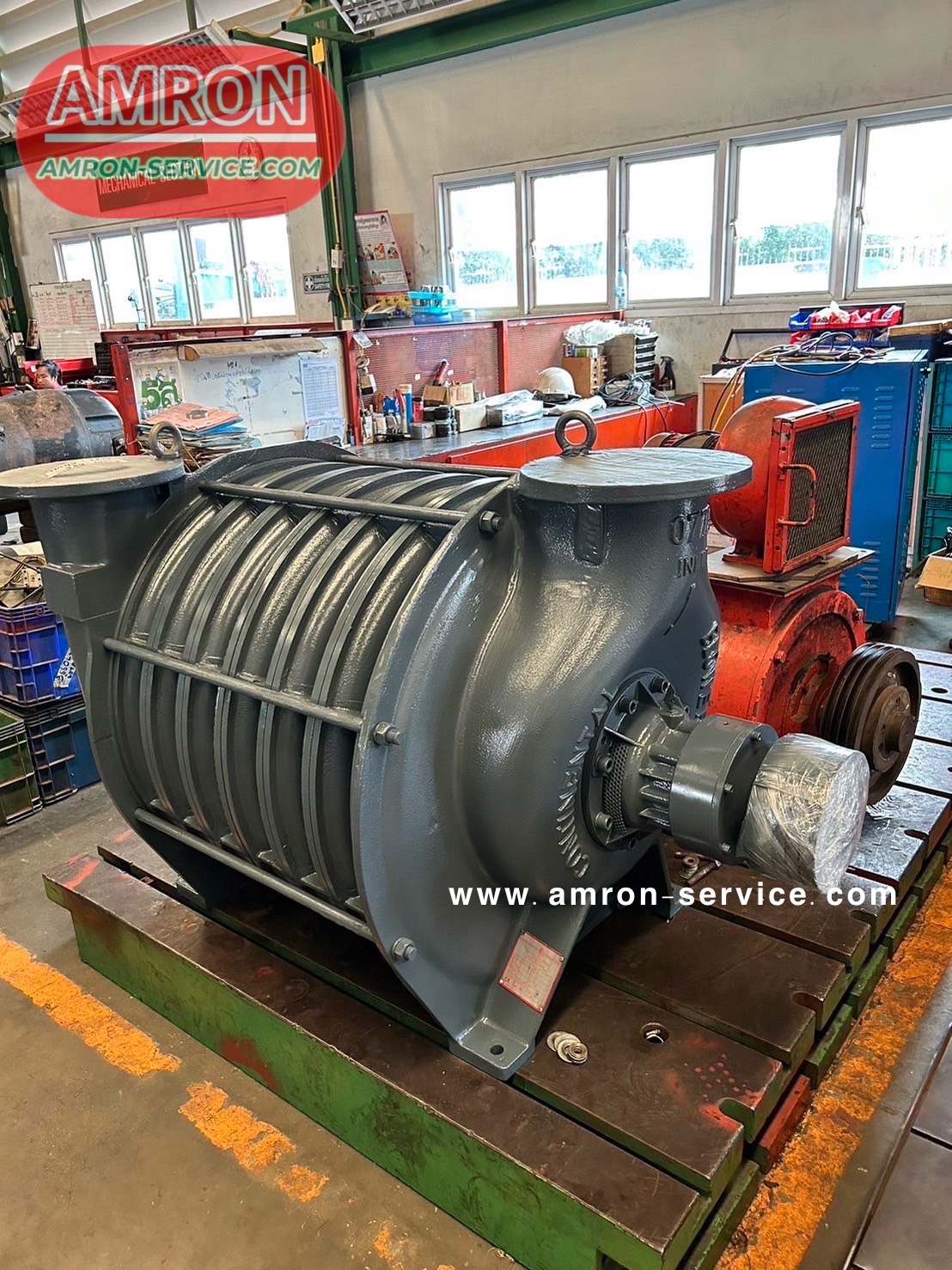 Overhaul-Pump,โอเวอร์ฮอลปั๊มน้ำ,ปั๊มลม,Repair-Water-Pump,Air-Compressor,โอเวอร์ฮอลเครื่องจักร,โอเวอร์ฮอลมอเตอร์,มอเตอร์เกียร์,Overhaul-Generator-Rewinding-motor,ShutDown Maintenance,รับบาลานซ์ใบพัด,รับบาลานซ์โรเตอร์,รับบาลานซ์ลูกกลิ้ง